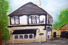 Click for more details of Thai Resturant Limpley Stoke (oil on board) by Terry Chivers