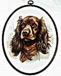 Click for more details of The Cocker Spaniel (cross stitch) by Luca - S