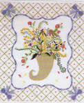 Click for more details of The Cross Stitch Treasury - Flowers (hardback) by Marshall Cavendish
