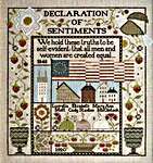 Click for more details of The Equality Sampler (cross stitch) by Plum Street Samplers