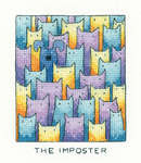 Click for more details of The Imposter (cross stitch) by Peter Underhill