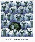 Click for more details of The Individual (cross stitch) by Peter Underhill