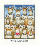 Click for more details of The Leader (cross stitch) by Peter Underhill
