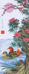 Click for more details of The Mandarin Ducks (cross stitch) by Pinn Stitch