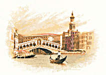Click for more details of The Rialto (cross stitch) by John Clayton