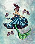 Click for more details of The Sea Maiden (cross stitch) by Cross Stitching Art