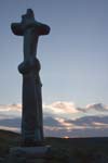 Click for more details of The Silhouette of Glenkiln Cross (photograph) by Margaret Elliot