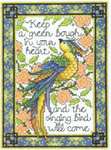 Click for more details of The Singing Bird (cross stitch) by Imaginating