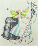 Click for more details of The Thimble Fairy (cross stitch) by Nora Corbett