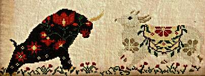 Click for more details of The Toro Couple (cross stitch) by AuryTM