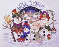 Click for more details of There's Snow Place Like Home (cross stitch) by Stoney Creek
