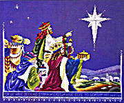 Click for more details of Three Wisemen (cross stitch) by Stoney Creek