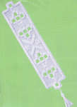Click for more details of Triangle Bookmark (hardanger) by Permin of Copenhagen