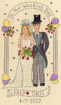 Click for more details of Wedding Arch (cross stitch) by Bothy Threads