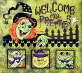 Click for more details of Welcome my Pretties (cross stitch) by Stoney Creek