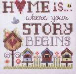 Click for more details of Where your Story Begins (cross stitch) by Stoney Creek