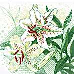 Click for more details of White Lilies (cross stitch) by Riolis