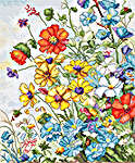 Click for more details of Wildflowers (cross stitch) by Letistitch