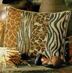 Click for more details of Wildlife  Cushion Front (tapestry) by Glorafilia