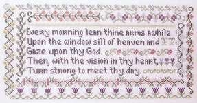 Click for more details of Window Sill of Heaven (cross stitch) by Rosewood Manor