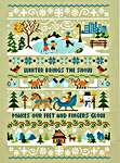 Click for more details of Winter Band Sampler (cross stitch) by Tiny Modernist