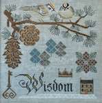 Click for more details of Winter's Wisdom (cross stitch) by Cottage Garden Samplings