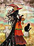 Click for more details of Witch Way (cross stitch) by Heaven and Earth Designs