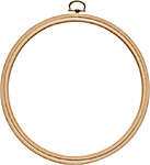 Click for more details of Wooden Hanging Frames with Hanging Clasp (hoops and sewing frames) by Siesta Frames