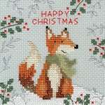 Click for more details of Xmas Fox (cross stitch) by Bothy Threads
