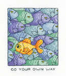 Click for more details of Your Own Way (cross stitch) by Peter Underhill