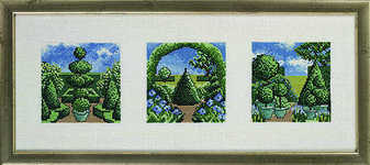Topiary – three views - click for larger image