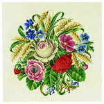 Roses and wheat - click for larger image