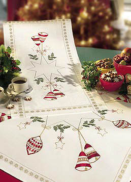 Stars and Bells table cover