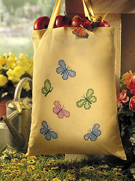 Butterflies tote bag