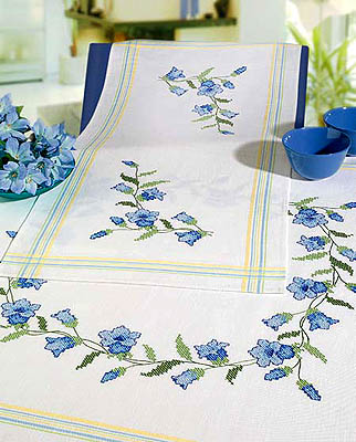 Bluebells table cover
