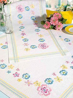 Wild flowers table cover