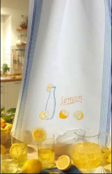 Lemon teacloth