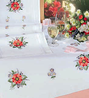 Autumn Bouquet table cover