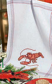 Lobster teacloth