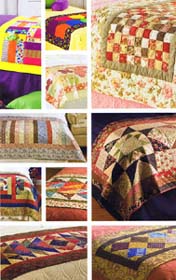 Patchwork Flannel Bed Quilt | AllPeopleQuilt.com