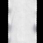 Click for more details of 10 cms wide 15 count Aida band, White with zigzag edges (fabric) by Rico Design