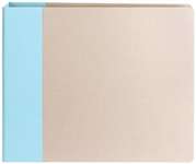 Click for more details of 12" x 12" Modern D Ring Album - Blue (paper craft kits and album kits) by American Crafts