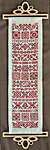 Click/tap for more details of 1544 Band Sampler (cross stitch) by Works by ABC