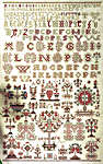 1854 Sampler