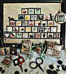 Click/tap for more details of 31 Days Of Halloween (cross stitch) by Romy's Creations
