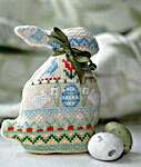 Click for more details of 3D Easter Bunny (cross stitch) by Cotton Pixels
