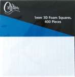 Click for more details of 3D Foam Squares packs of 400 (adhesives) by Craftime