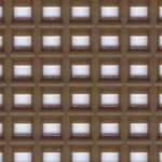 Click/tap for more details of 7 Mesh Plastic Canvas Brown (fabric) by Darice