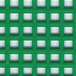 7 Mesh Plastic Canvas Green