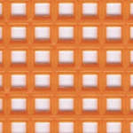 Click for more details of 7 Mesh Plastic Canvas Orange (fabric) by Darice